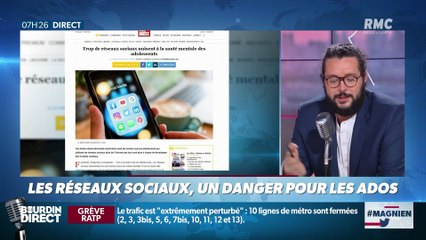 #Magnien, la chronique des réseaux sociaux : Les réseaux sociaux, un danger pour les ados - 13/09