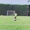 Küçük Messi'den taklit