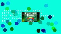 Full version  Excel 2019 Basics: A Quick and Easy Guide to Boosting Your Productivity with Excel