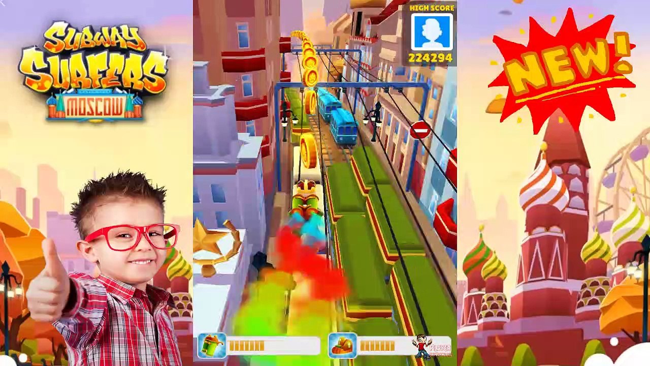 King Royal Outfit and Teddy Moscow Board - Subway Surfers World Tour 2019 Moscow