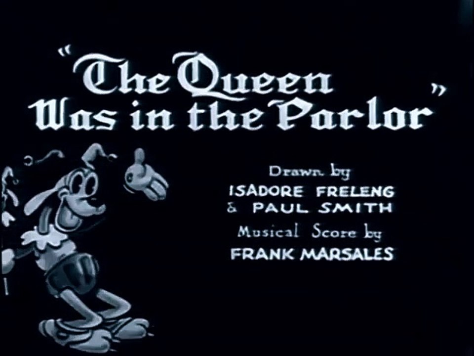 Bosko, The Queen Was in the Parlor Original Version, 1932