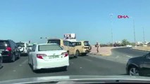 Kuveyt'te polis ile askeri aracı çalan genç arasında kovalamaca