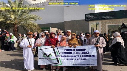 TERMURAH, WA +62 811-1564-141 Biro Travel Umroh 4 orang