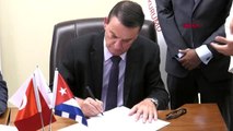 Ankara bakan koca: küba ile mutabakat zaptı imzalandı