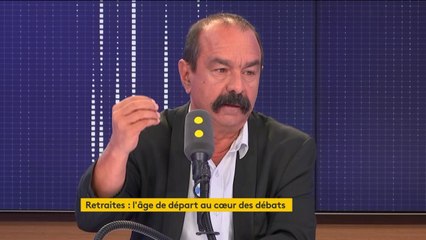Réforme des retraites : "Rien ne justifie qu’on travaille plus longtemps", déclare Philippe Martinez, secrétaire général de la CGT