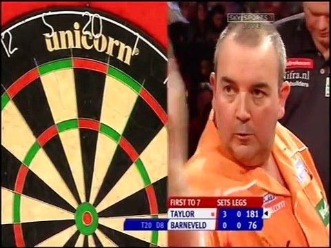 PDC World Darts Championship Final 2007 - Phil Taylor vs Raymond Van Barneveld 2of4