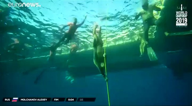 Championnats du monde d'apnée à Villefranche-sur-Mer