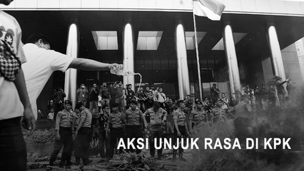 Kerusuhan Unjuk Rasa di Gedung KPK