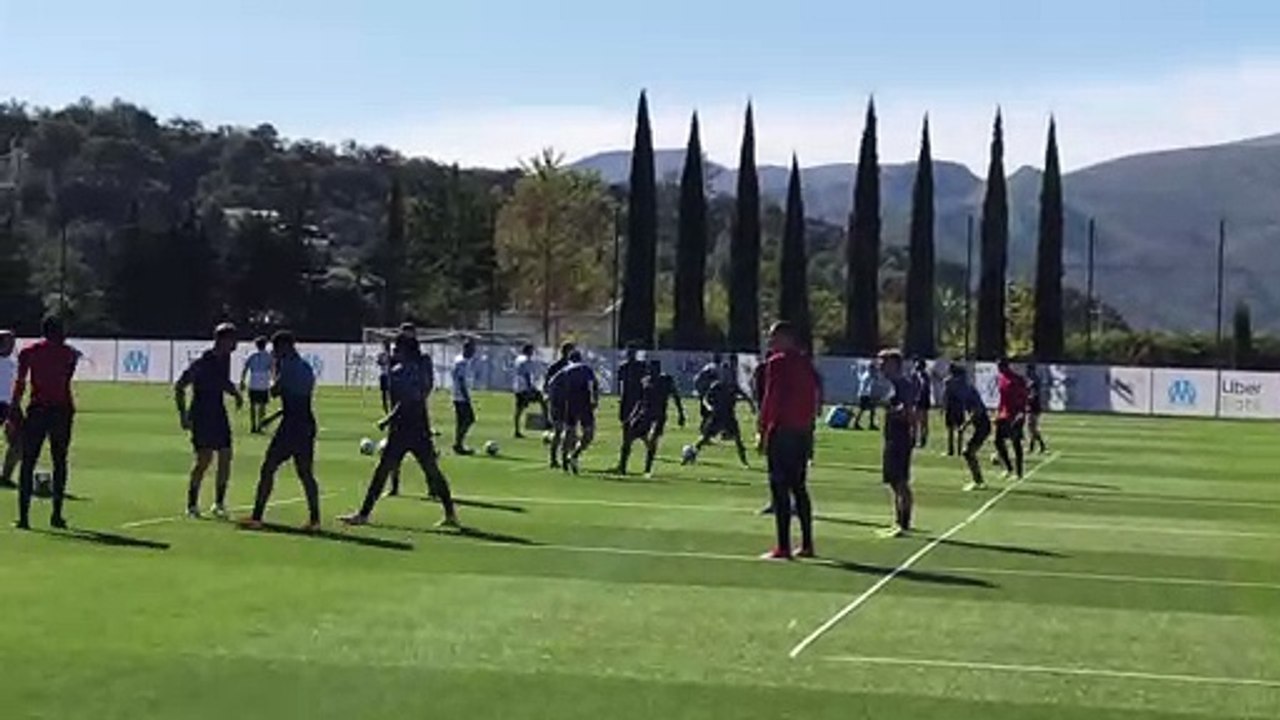 OM : Sarr absent, 24 joueurs dont 3 gardiens ont participé à l'entraînement matinal