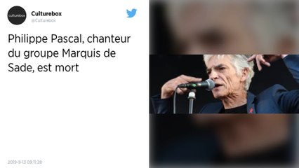 Philippe Pascal, le chanteur du groupe rennais Marquis de Sade, est mort.