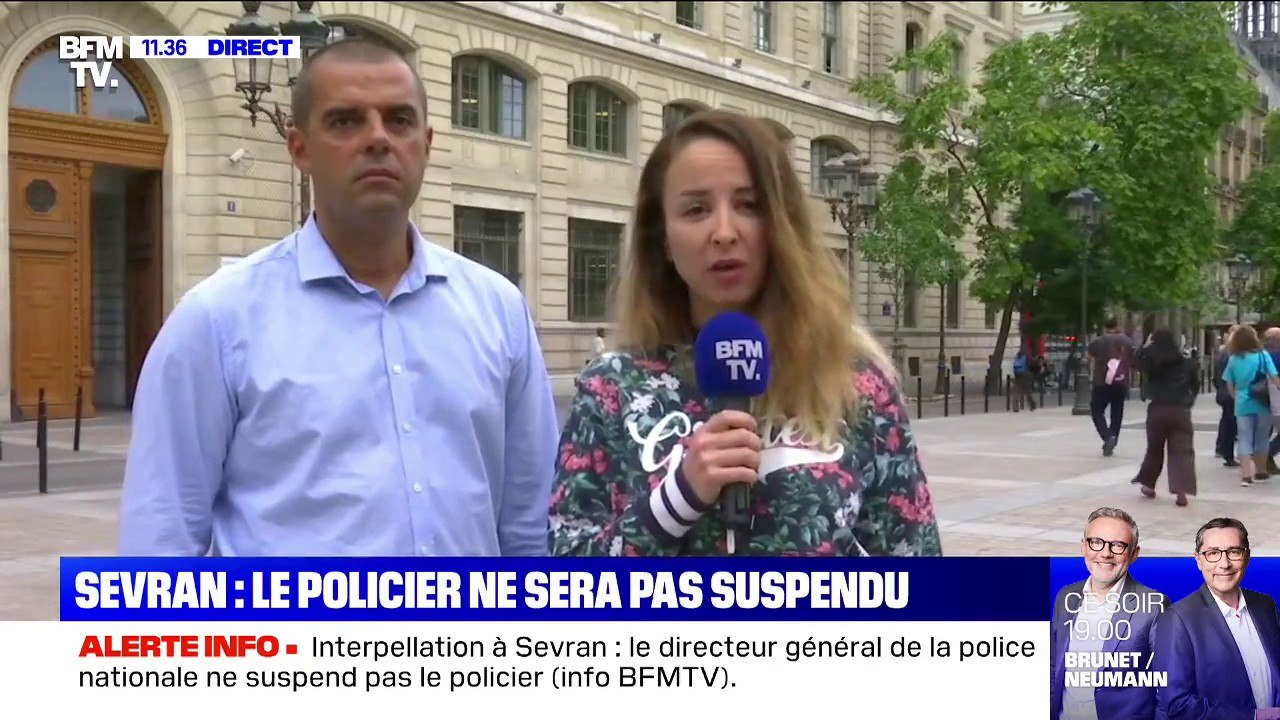 Interpellation à Sevran: la déléguée SGP Police FO estime qu'"on ne sanctionne pas avant une enquête"
