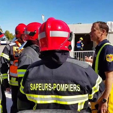 Annemasse/Genève : exercice catastrophe géant Léman Express #Exlemex 2