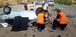 Muğla'da iki araç kafa kafaya çarpıştı: 1 ölü, 1 yaralı