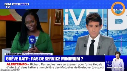 La phrase polémique et maladroite de Sibeth Ndiaye sur la grève des transports !