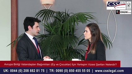 Avrupa Birliği Vatandaşları Bağımlıları (Eş ve Çocuk) İçin Yerleşim Vizesi Şartları Nelerdir?