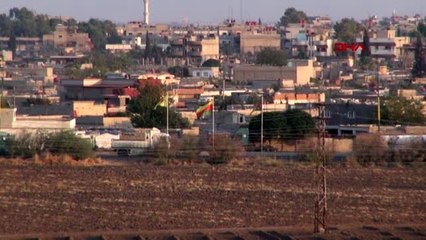 Mardin-ypg'li teröristlerin hendek kazma anları görüntülendi