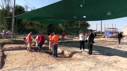 Edirne Sarayı'nda kazılar devam ediyor - EDİRNE