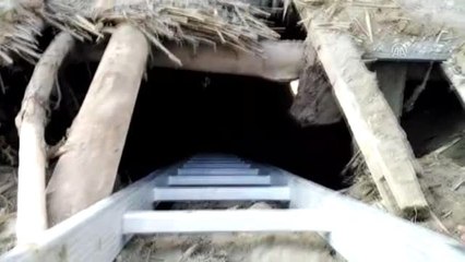 Düştükleri kuyuda mahsur kalan köpek yavruları kurtarıldı