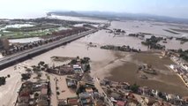 Impresionantes imágenes aéreas de las inundaciones en Murcia
