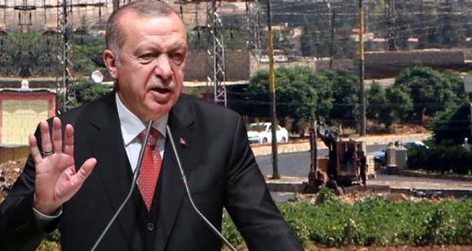 Erdoğan sinyali sonrası YPG'li teröristler hendek kazısına hız verdi