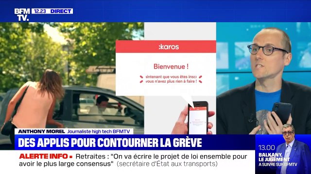Des applis pour contourner la grève - 13/09
