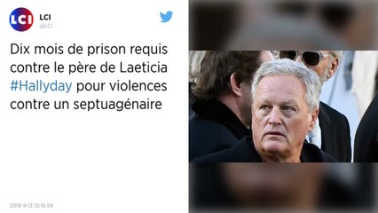 St-Martin: 10 mois de prison ferme requis contre le père de Laeticia Hallyday pour violences