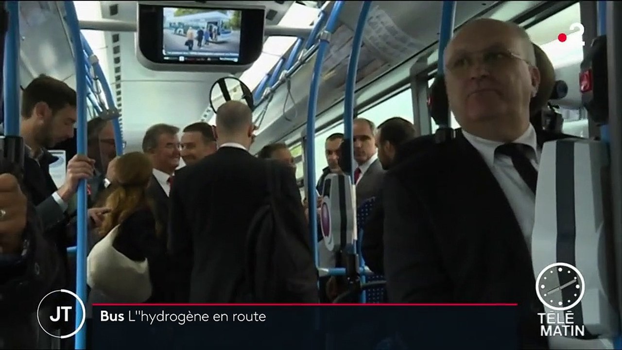 Environnement : un bus 100% hydrogène dans les Yvelines