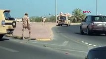 Kuveyt'te polis ile askeri aracı çalan genç arasında kovalamaca