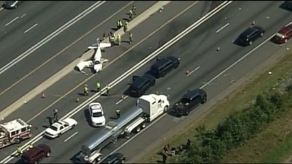 Small plane crashes into car on US highway | Oneindia Malayalam