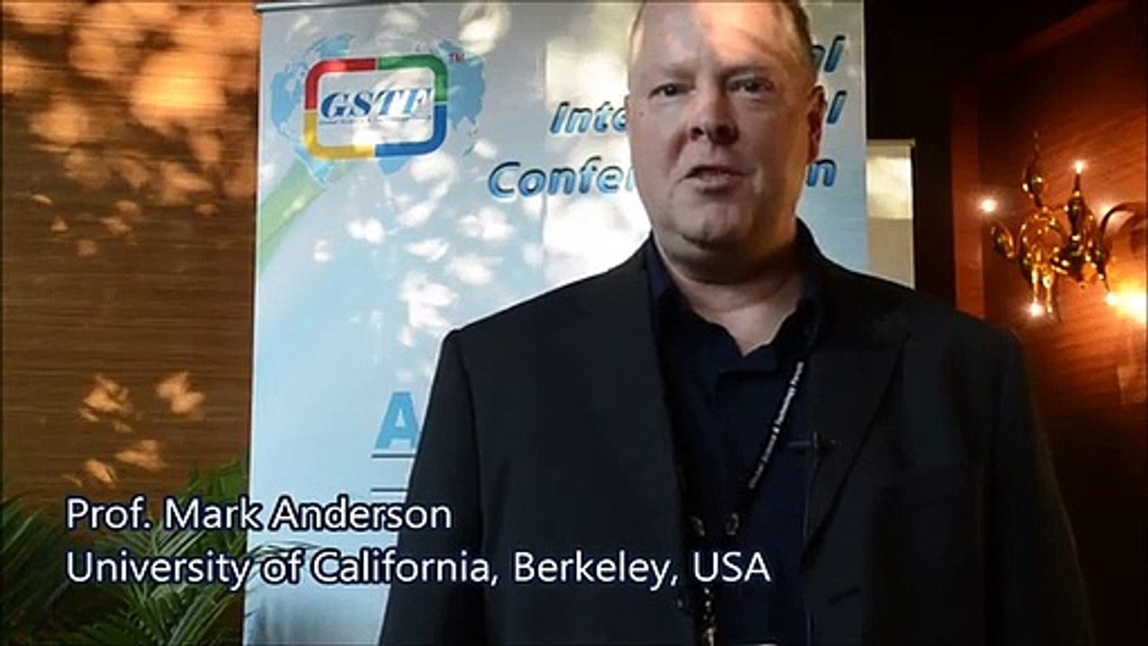 Prof Mark Anderson at ACE Conference 2015 by GSTF