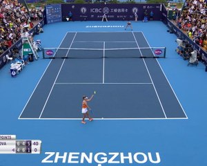 Zhengzhou - Pliskova dans le dernier carré