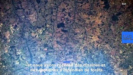 L'ouragan Dorian et les incendies en Amazonie, visibles depuis la Station spatiale internationale