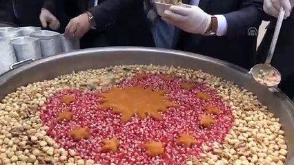 Cumhurbaşkanlığından Rize'de vatandaşlara aşure ikramı - RİZE