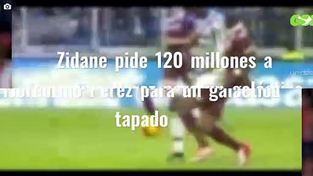 Zidane pide 120 millones a Florentino Pérez para un galáctico tapado