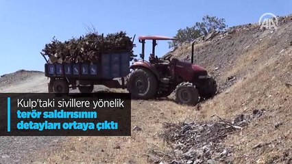 Kulp'taki sivillere yönelik terör saldırısının detayları ortaya çıktı