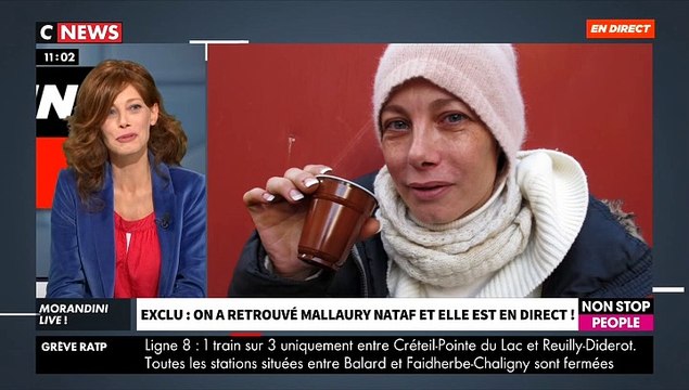EXCLU - Mallaury Nataf en direct dans Morandini Live avec Jean-Marc Morandini