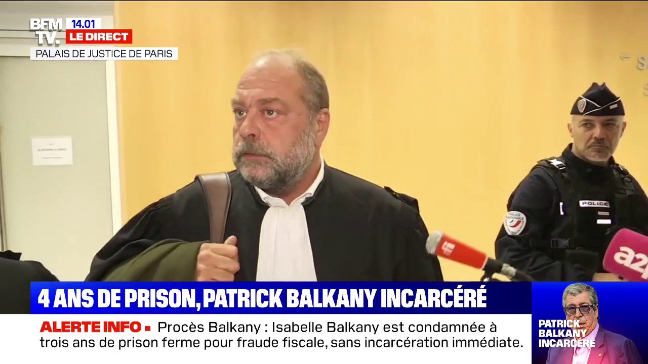"Je ne suis pas du tout surpris par ce jugement": Éric Dupont-Moretti réagit au jugement des époux Balkany