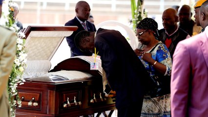 Robert Mugabe's body arrives in Zimbabwe amid mystery over burial