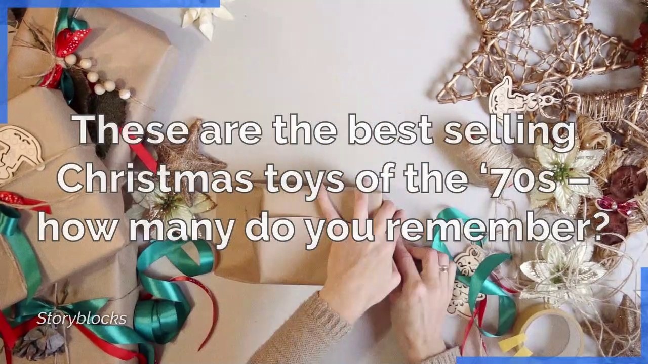 Christmas These are the best selling Christmas toys of the '70s, how
