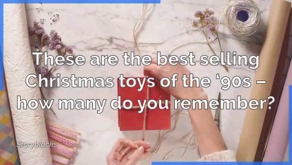 Christmas - These are the best selling Christmas toys of the '90s - how many do you remember?
