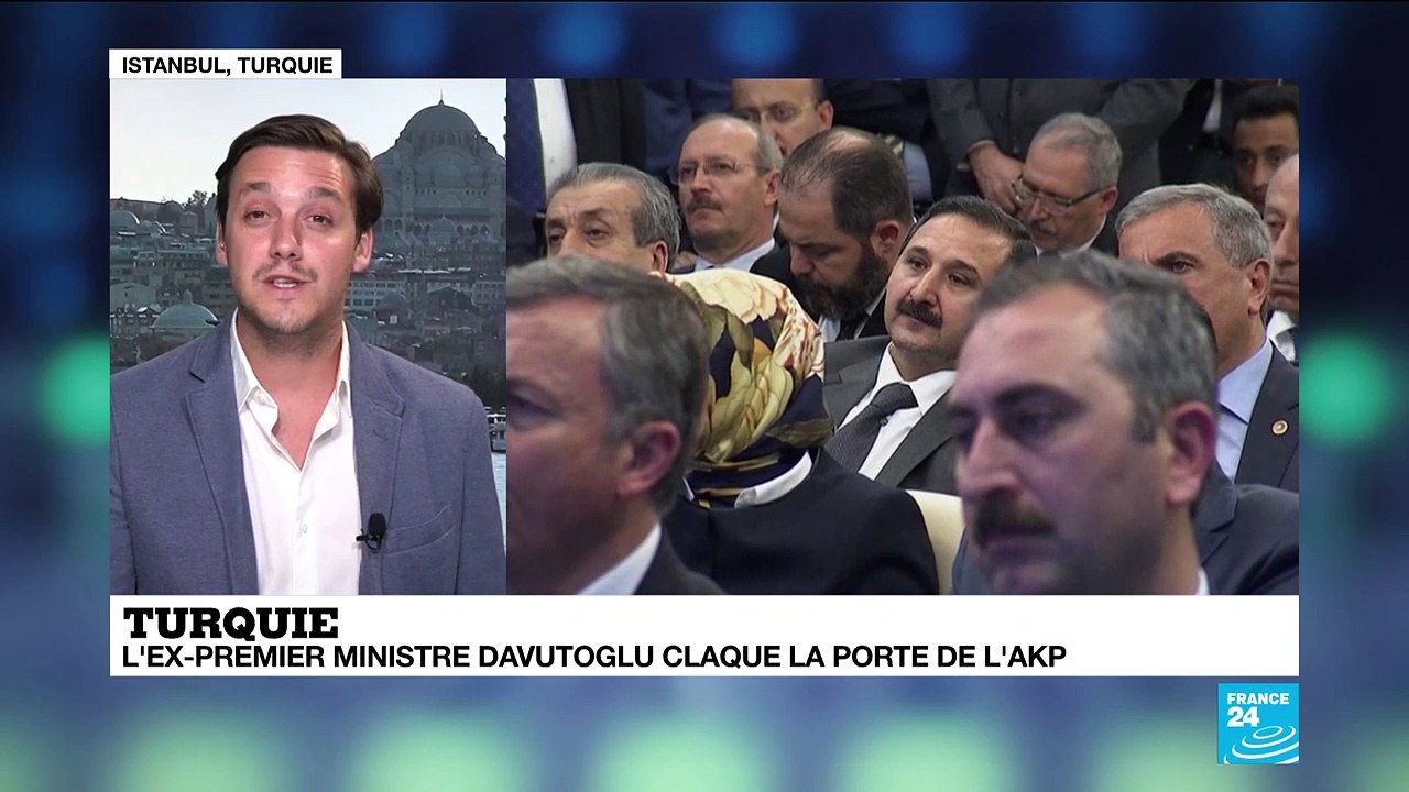 Turquie : l'ex-Premier ministre Davutoglu claque la porte de l'AKP