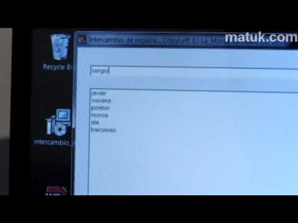 Software para intercambiar regalos