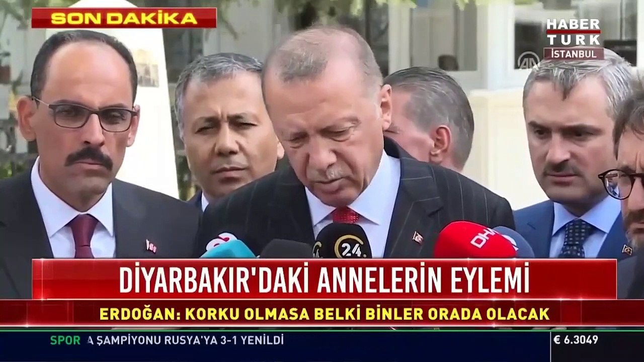 Erdoğan'dan HDP'ye sert sözler: ''Biz gereğini yapıyoruz!''