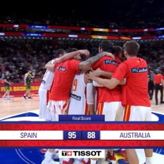 Spain beat Australia in double overtime thriller