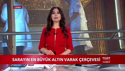 Sarayın En Büyük Altın Varak Çerçevesi