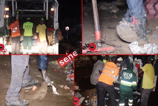 UCG: Le dur travail des techniciens de surface