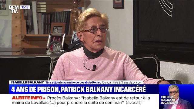 VIDEO. Patrick Balkany en prison : Isabelle Balkany se dit bouleversée et meurtrie après l'incarcération de son mari