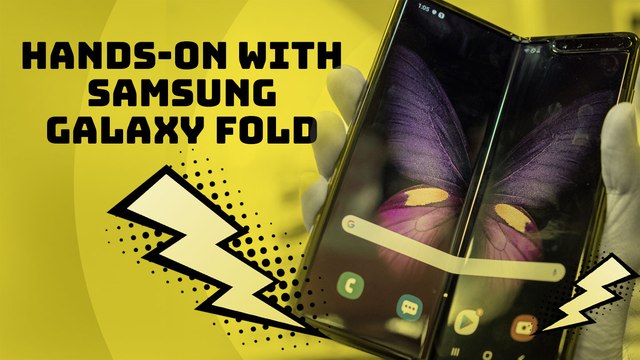 Hands-on with the Samsung Galaxy Fold, the first foldable smartphone
