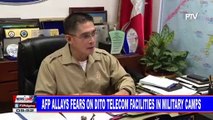 AFP allays fears on Dito telecom facilities in military camps