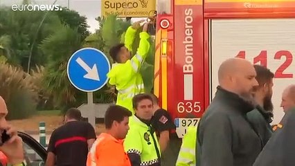 إرتفاع حصيلة ضحايا فيضانات إسبانيا إلى 5 قتلى